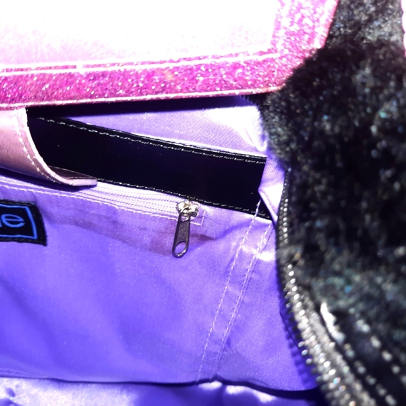 GORGEOUS SUZANNE FAUX FUR MINK HUGE SEXXXY NAUGHTY BLACK OVERSIZED TRAVEL BAG - Picture 3 of 11